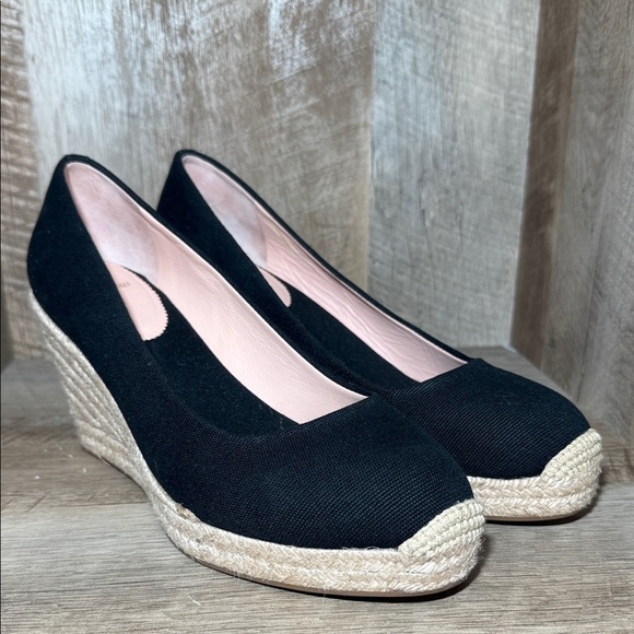 J Crew Seville espadrille wedges in canvas - Picture 3 of 10